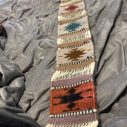 Navajo woven wool wall hanging