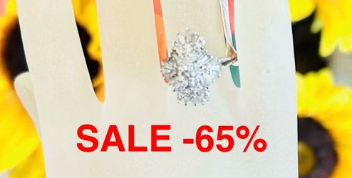 Diamond Ring  💍 2 Carats NATURAL DIAMONDS ❤️VALENTINES DAY❤️ SALE-65% FIND ANOTHER AT THIS PRICE ILL GIVE IT FOR $400 LESS !