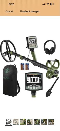 BNRYO Metal Detector Kit with Accessories