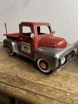 Metal truck decor