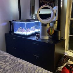 A whole bedroom set for so excellent condition black