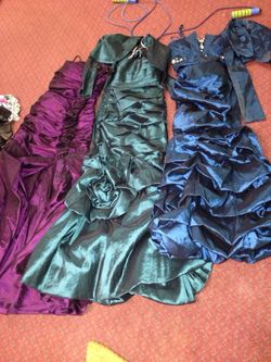 Beautiful prom dresses or wedding dresses