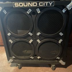 Vintage/Rare Sound City Speaker Cabinet