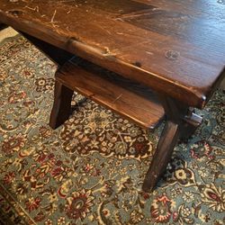 Vintage Chimney Mountain End Table