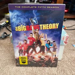 Big Bang Theory season 5 factory sealed DVD