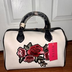 Off White, Rose Flower Bag/ Purse Brand New