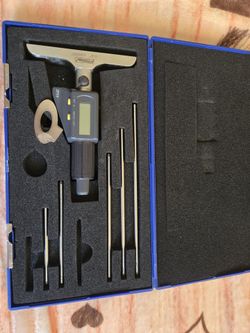 Used  0" to 6" Electroni Depth Micrometer