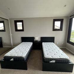 Twin Bed Frames (mattress Not Included )