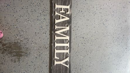 Family sign