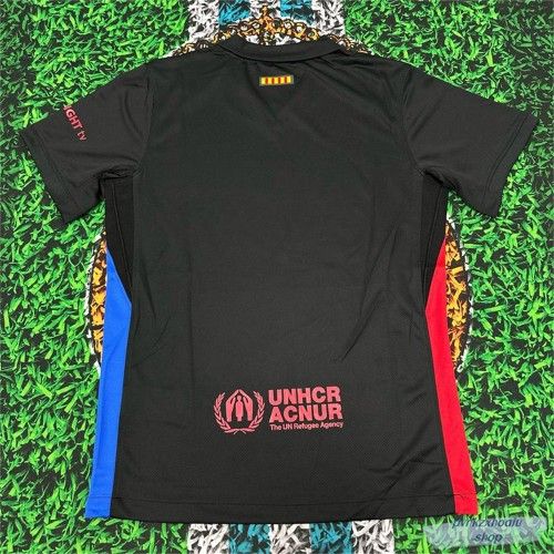24/25 Barcelona Away Shirt Sport No Name No Number Soccer Fan Casual Shirt