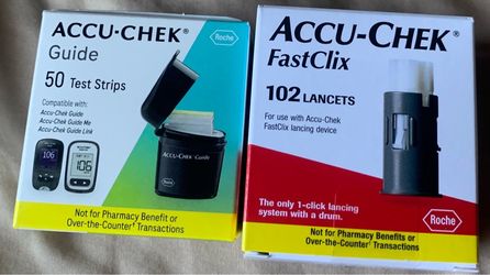ACCU-CHEK Diabetic Test Strips and Lancets