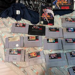 Snes and Nintendo games many classics and rare titles