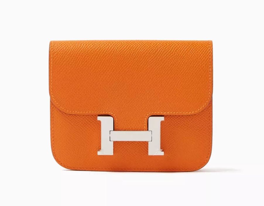 HERMÈS Constance Slim Wallet in Leather
