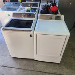 Samsung Washer And Electric Dryer Large Capacity