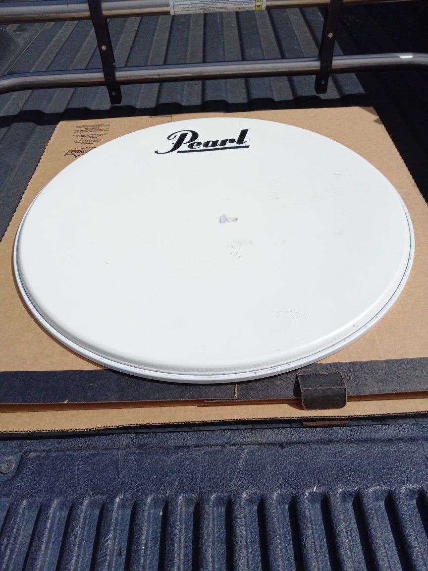 24" Pearl Logo Bass Drum Head