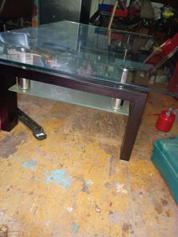 Glass table
