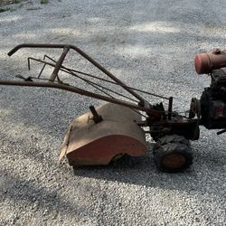 Antique Rotary Tiller 