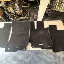 Mercedes Benz S550 Black OEM Floor Mats 2007 Thru 2013