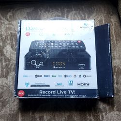 Digital Tuner Converter Box With Recorder And Remote 
