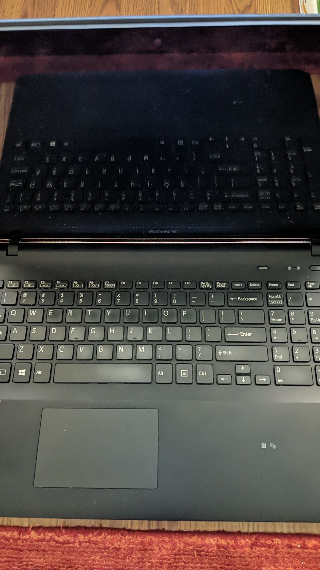 Sony Vaio laptop SVF153B1YL "As Is"