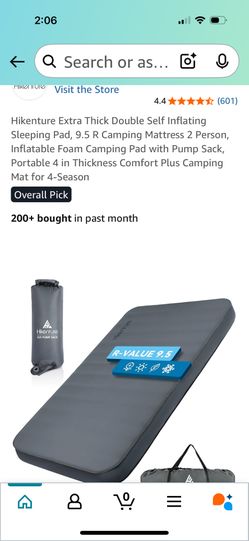 Hikenture Self-Inflating Sleeping Matress