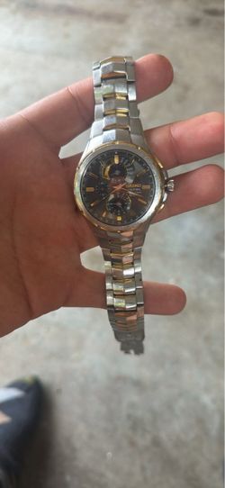 Seiko Coutura perpetual solar chronograph watch