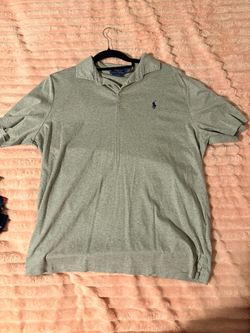 Polo Ralph Lauren Gray Short Sleeve Polo Shirt