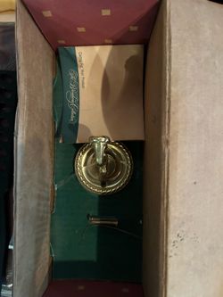 Brass Robe hanger
