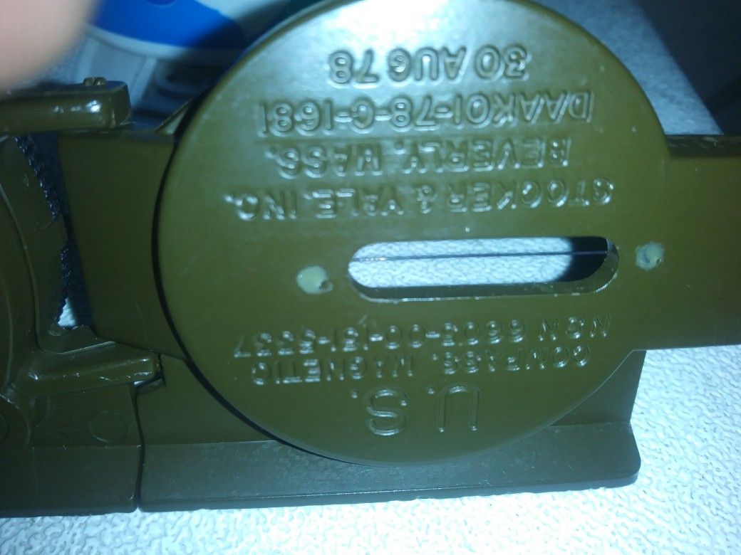 US Compass Magnetic NSN 6605-00-151-5337