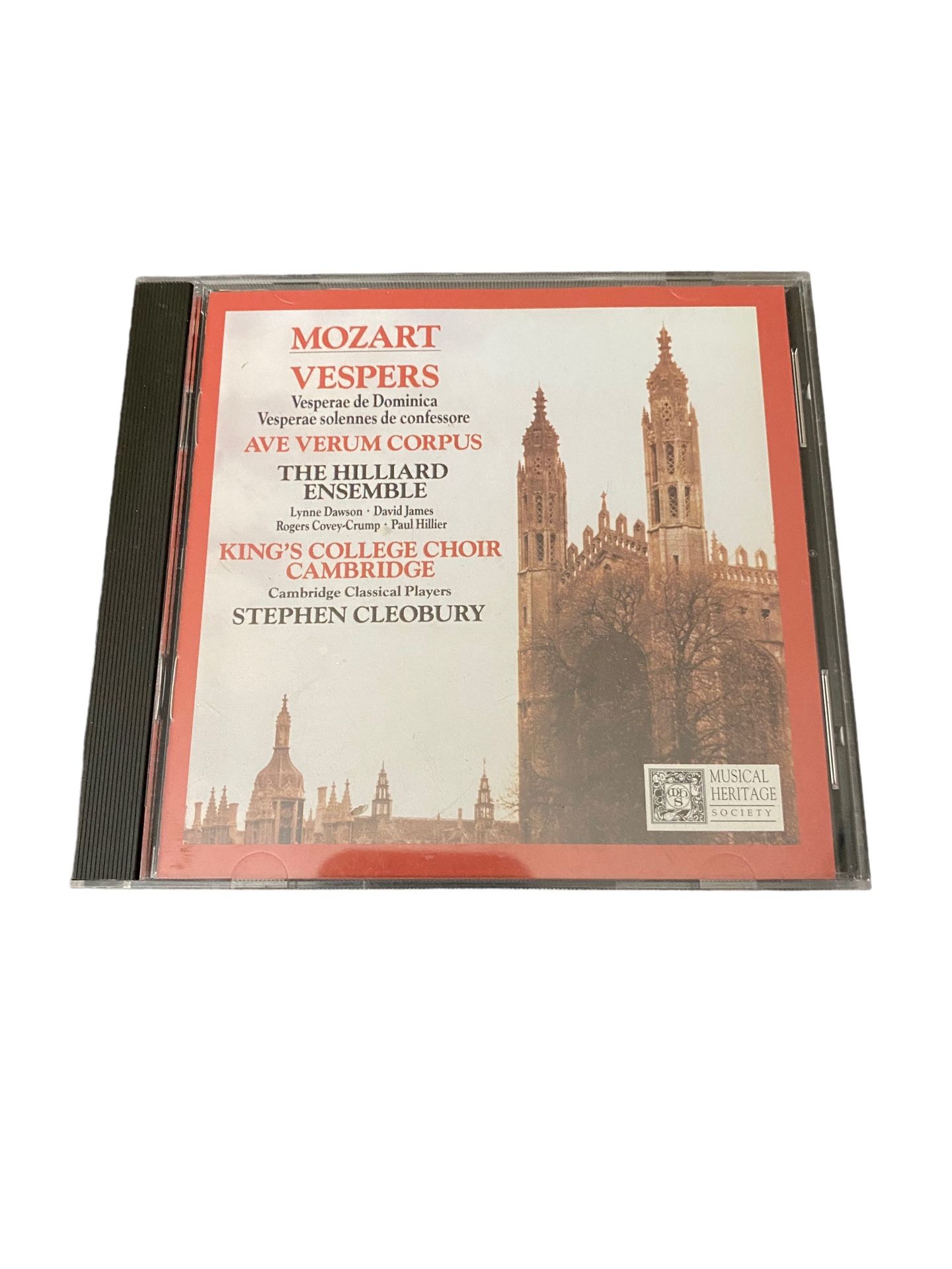 Cd- Wolfgang Amadeus Mozart, The Hilliard Ensemble 