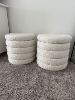19” Storage Ottoman (2)