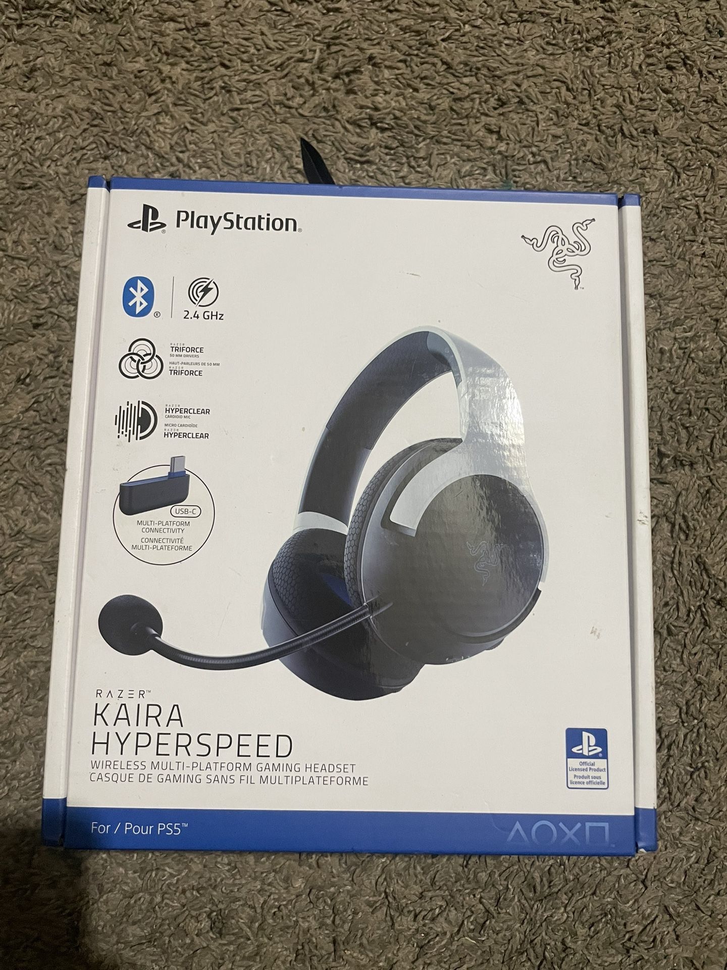 Razer Kaira Hyperspeed Wireless Multi Platform Gaming Headset 