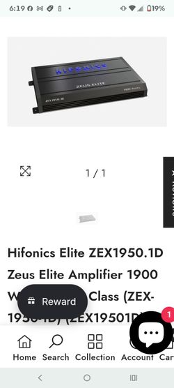 Hifonics  elite Zeus 1900 watt Amp