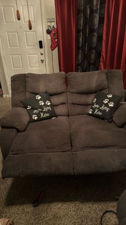 Reclining couch and sofa