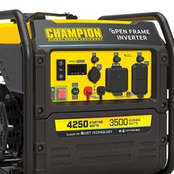 Champion Open Frame Inverter Generator 4250 Starting Watts/3500 Running Watts Brand New $525 FIRM PRICE/in The Box 