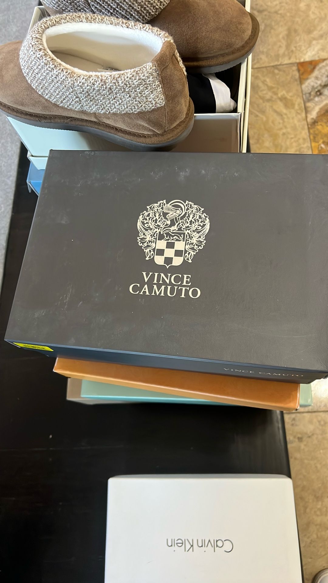 Vince Camuto Red satin Heels