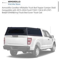 Inflatable Truck Bed Topper Camper Shell Compatible with 2015-24 Ford F150 F-150 6.5Ft (78") Bed|(contact info removed)|Vinyl Truck Bed Cover Truck Ca