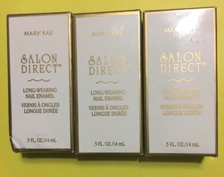 Mary Kay Long Wearing Nail Enamel Lot (3) $15