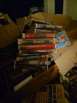 Vintage Authentic VHS Lot Disney etc.