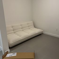 Sleeper Sofa / Futon (White XL)