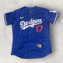 Los Angeles Dodgers Baseball Shohei Ohtani Jersey #17 BLUE Size XXL AVAILABLE