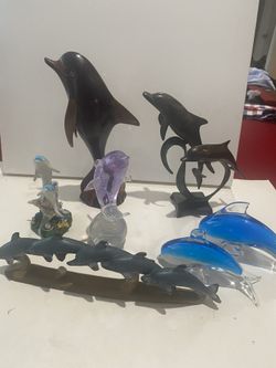 Dolphin Statues