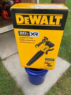 Dewalt handheld blower with battery