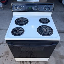 Range Stove Electric 30 Day Warranty 