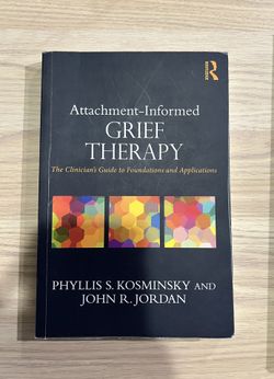 Attachment-Informed Grief Therapy Book
