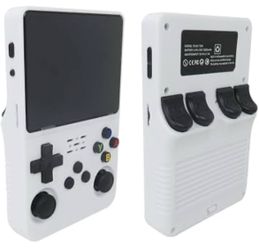 White Handheld Retro Gaming Console