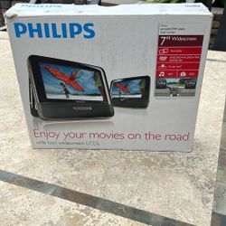 Portable Dvd Player Dual Screen For Car Use