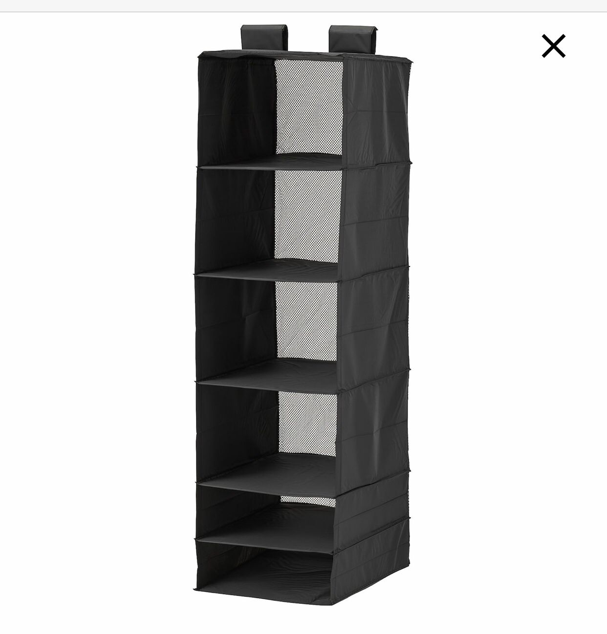 Ikea Closet Organizer, Hanging Storage Clothes Cubes