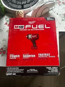 New Milwaukee M18 FUEL 1/2" High Torque Impact Wrench (Tool Only) - 2967-20