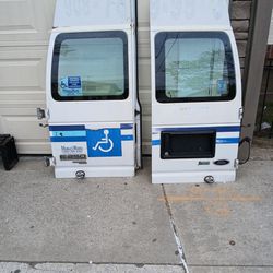 rear doors Ford E250 Econoline E(contact info removed)-2014 compatible van truck $250/each